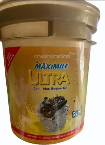 W Mahindra Maximile Ultra Gen Nxt Engine Oil At Rs Bucket In