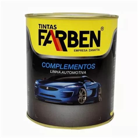 Kit Farben Preto Vin Lico Fosco E Catalisador Vin Lico Ml Mercadolivre