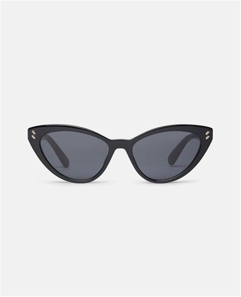 Women Black Cat Eye Sunglasses Stella Mccartney Us