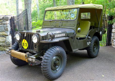 1952 Willys M38 Army Jeep Fully Restored Military Antique Classic For Sale