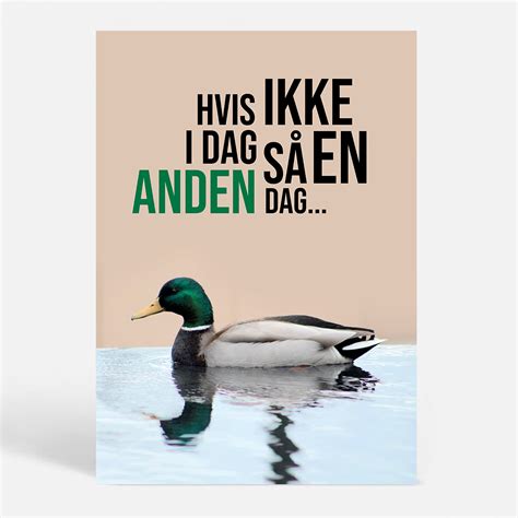 Hvis Ikke I Dag Bestil Den Sjove Og Dekorative Plakat Her Fra 99 Dkk