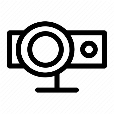 Webcam Web Cam Camera Broadcast Communication Video Icon Download On Iconfinder