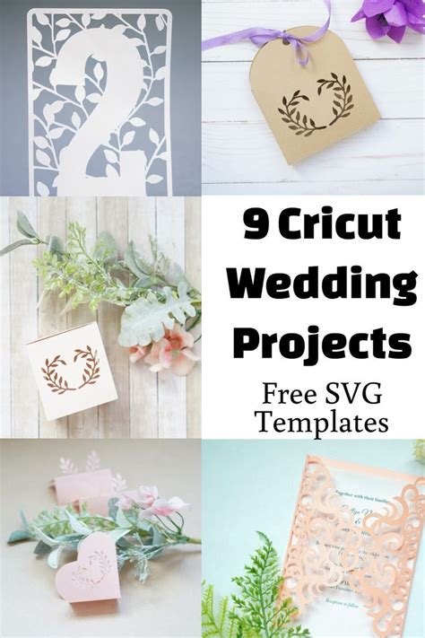 Cricut Wedding Ideas | Cricut wedding invitations, Cricut wedding, Diy ...