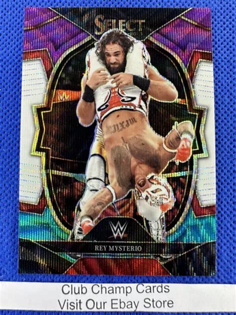 2023 24 REY Mysterio Panini Select WWE SmackDown Concourse Tri Color