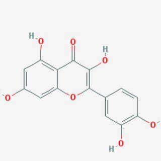 Illustration Of Quercetin Binding Mode D Left And D Right Against