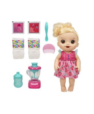 Baby Alive Magical Mixer Baby Doll Strawberry Shake Macy S