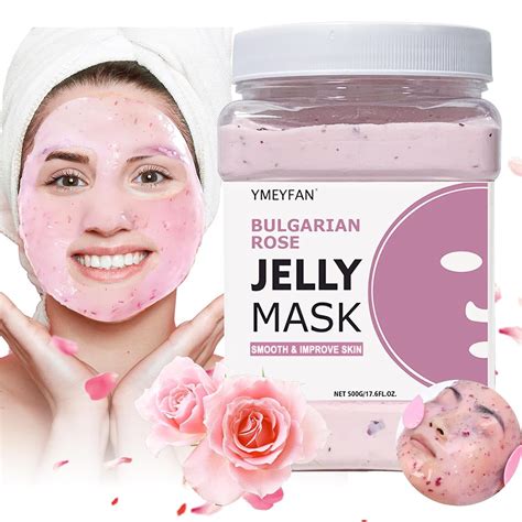 Jelly Mask For Facials Professional Rose Hydro Peel Off Jelly Mask