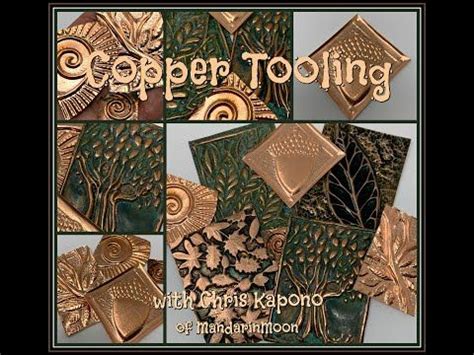 Copper Tooling; Embossing on Metal | Copper foil art, Metal embossing art, Copper crafts