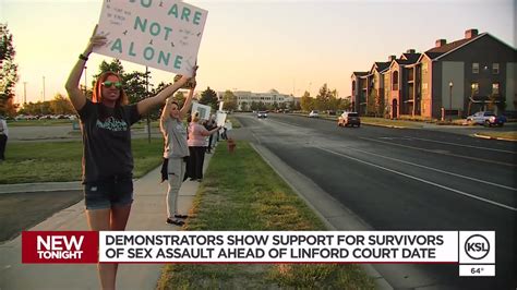 Group Demonstrates To Support Sex Assault Survivors Ahead Of Court Date