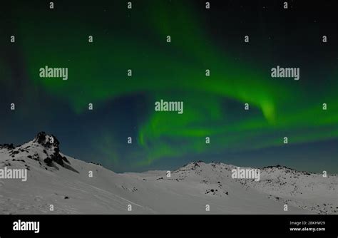 the northern lights or Aurora Borealis in Iceland Stock Photo - Alamy