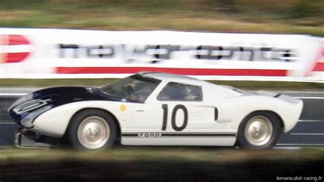 Ford Gt40 Cox 10 24 Heures Du Mans 1964