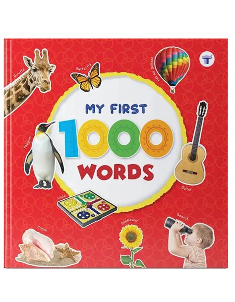 Buy Book for Kids | My First 1000 Words Book, Early Learning Book for Kids | Words and Pictures ...