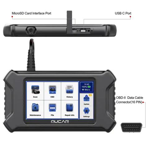 Mucar Cs Engine System Obd Car Scanner Diagnostic Tool Reset