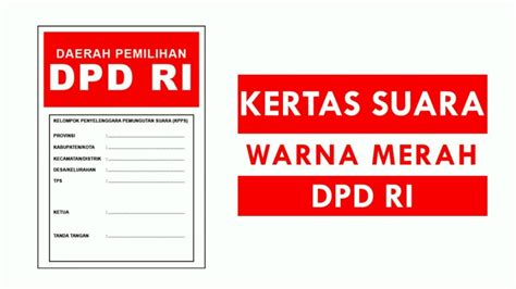 Surat Suara Merah 45 Koleksi Gambar