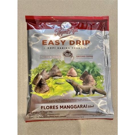 Jual Harga Per Sachet Kapal Api Easy Drip Flores Manggarai Blend