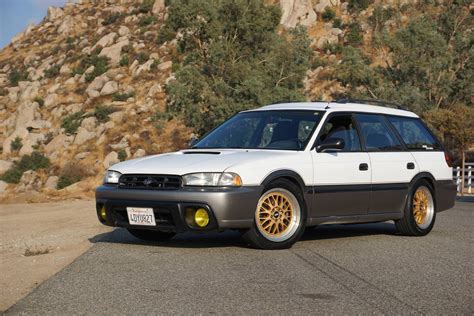 99 Subaru Outback - Lowered and wheels : SportWagon