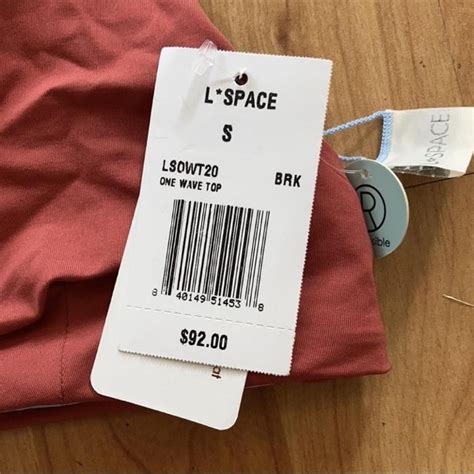 L Space Reversible One Wave Bikini Top Brand New Depop