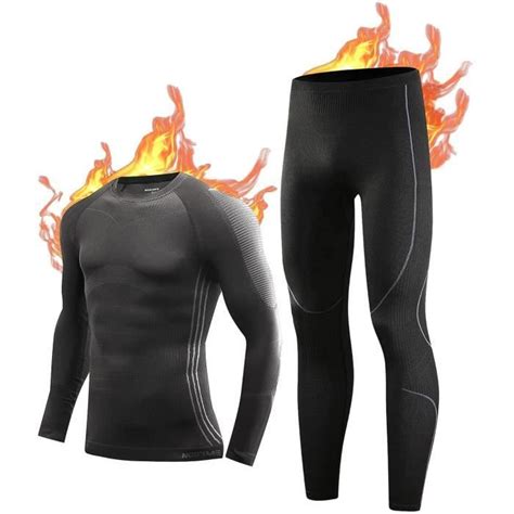 Sous Vetement Thermique Homme Fonctionnel sous vêtements Thermiques