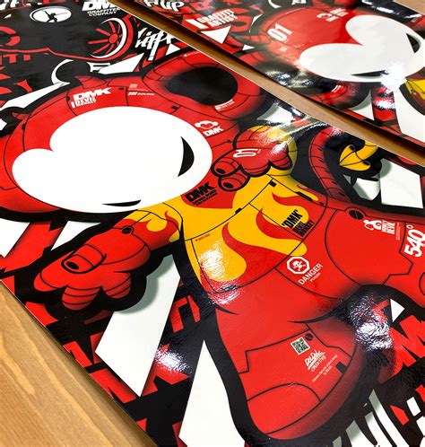 Graffiti artist devil monkey 'DMK' SKATEBOARD :: Behance