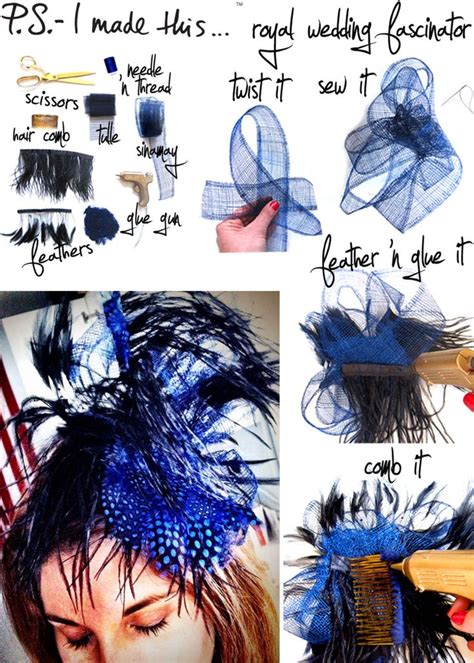 Ps I Made Thiswith Fashionista Diy Royal Wedding Fascinator With