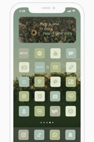 180 Sage green aesthetic app icons for home screen ⋆ The Aesthetic Shop