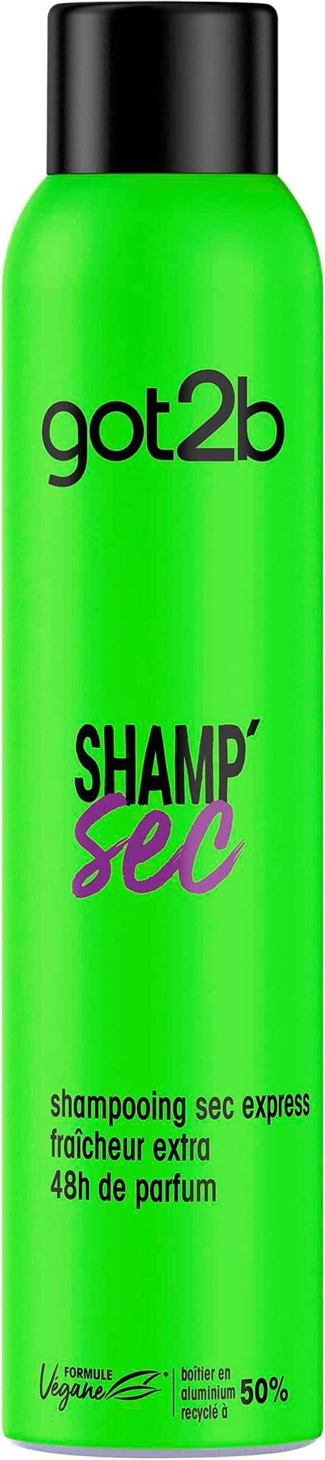 Schwarzkopf Got B Shamp Sec Shampooing Sec Express Fra Cheur Extra