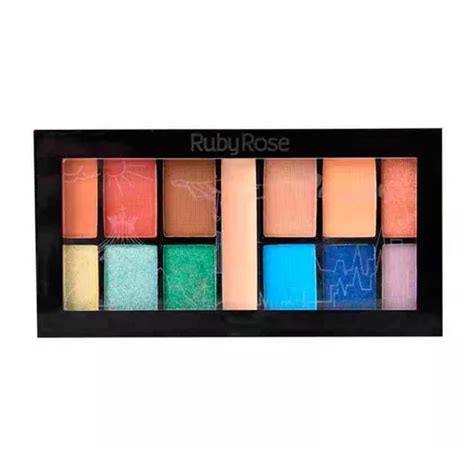 Paleta De Sombras De Ojos Sacred Ruby Rose Con Imprimador Hb 9985 01