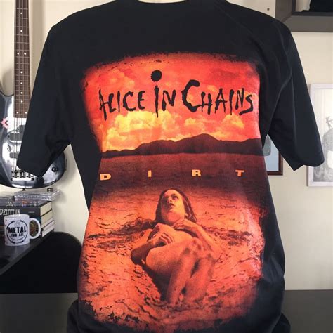 Camiseta Alice In Chains Dirt Shopee Brasil