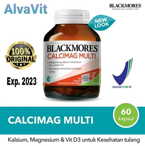 Jual Blackmores Calcimag Multi Isi Tablet Bpom Kalbe Di Seller