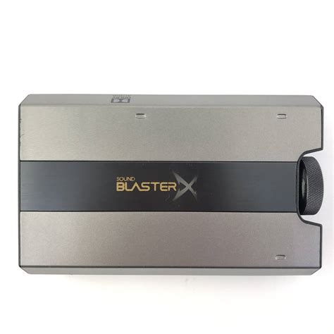 【やや傷や汚れあり】creative クリエイティブ ゲーミングusb Dac Sound Blaster X G6 サウンドブラスター