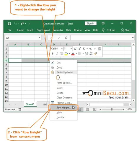 Shortcut In Excel For Row Height Printable Templates Your Go To