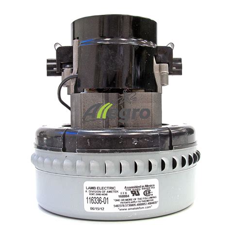 Central Vacuum Replacement Motor Ametek Lamb Electric 116336 01