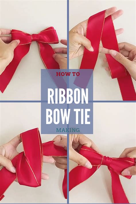 Christmas Present Bow Christmas Bow Tie Tie Bows With Ribbon Making