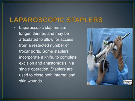 Laparoscopic Instruments Ppt