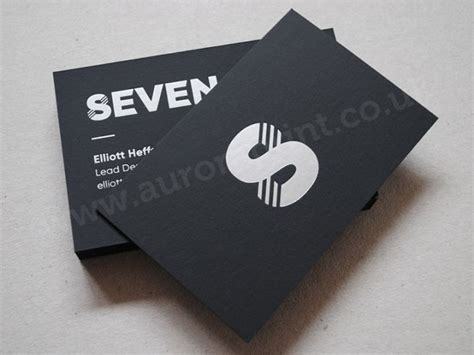 Foil Embossed Business Card | EmetOnlineBlog