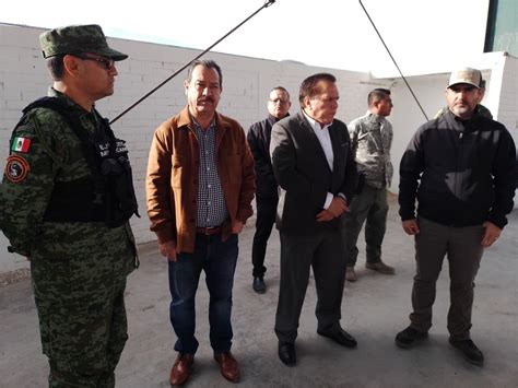 Autoridades realizan operativo de revisión en el Cereso de Saltillo