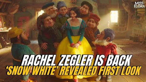 Rachel Zegler Back Snow White First Look Revealed Youtube