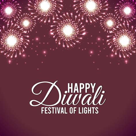 Premium Vector Happy Diwali Celebration Greeting Card With Vector