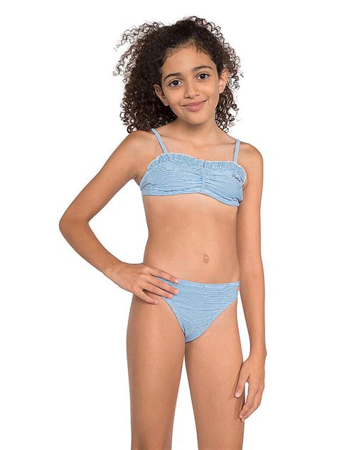 Protest M Dchen Bikini Mari Jr Retro Blau