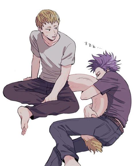 Hitoshi Shinsou X Mashirao Ojiro Boku No Hero Academia Boku No Hero