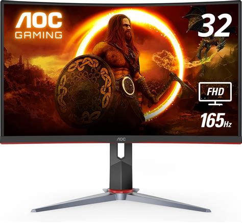 AOC C32G2 Monitor De Juego Curvo Sin Marco FHD 1500R Curvado VA 1ms