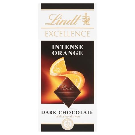 Lindt Excellence Szwajcarka Czekolada Deserowa Z Sokiem Pomara Czowym I