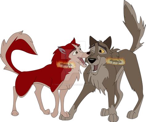 Balto And Jenna By Theblazinggecko On Deviantart