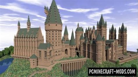 Hogwarts castle minecraft map - macret