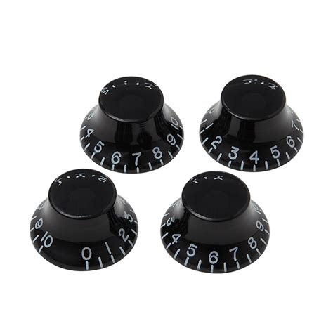 Gibson Prhk 010 Top Hat Knobs 4 Pack Black Reverb