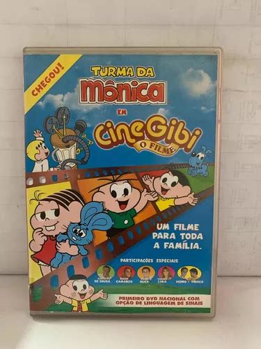 Turma Da Mônica Cine Gibi Dvd Original Usado MercadoLivre