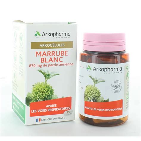 Arkopharma Arkog Lules Marrube Blanc G Lules Univers Pharmacie