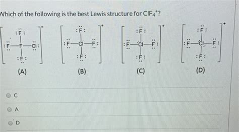 Clf Lewis Structure