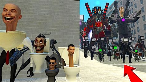 All Skibidi Toilets Bosses Ambushed New Titan Skibidi G Man Boss And