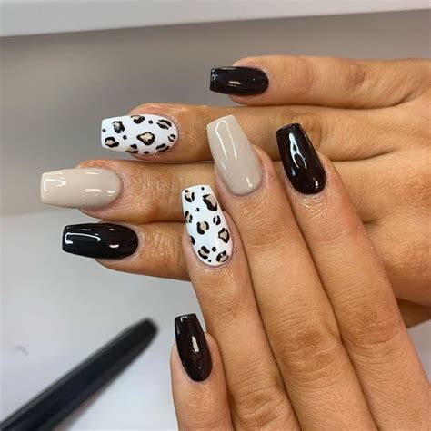 Cute Leopard Print Nails For Fall The Glossychic Leopard Print